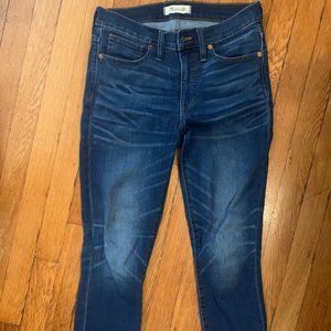 Madewell High Rise Dark Wash Jean